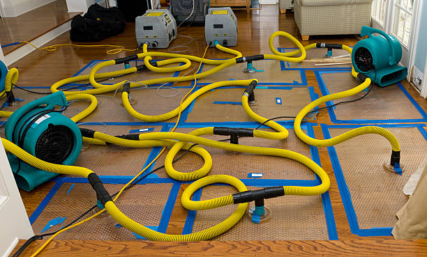 Professional Crawl Space Water Removal technician working in North Hampton, OH
